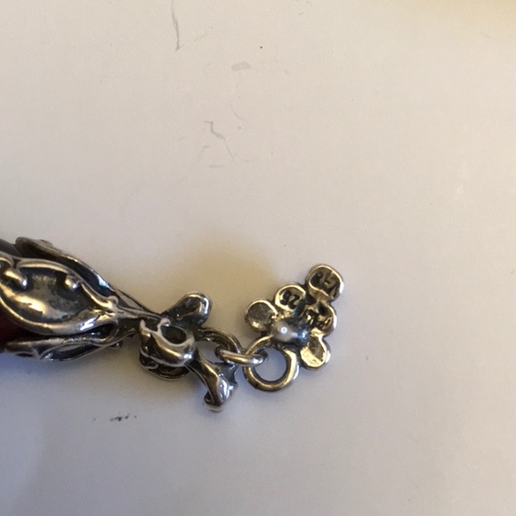 Dark Amber Earrings - Picture 2 of 5